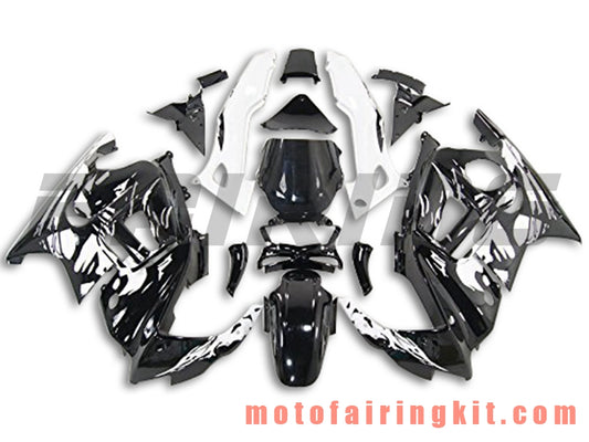 Kits de carenado aptos para CBR600F3 CBR600F 1997 1998 CBR 600 F3 97 98 Molde de inyección de plástico ABS Carrocería completa para motocicleta Marco de carrocería de posventa (blanco y negro) B040