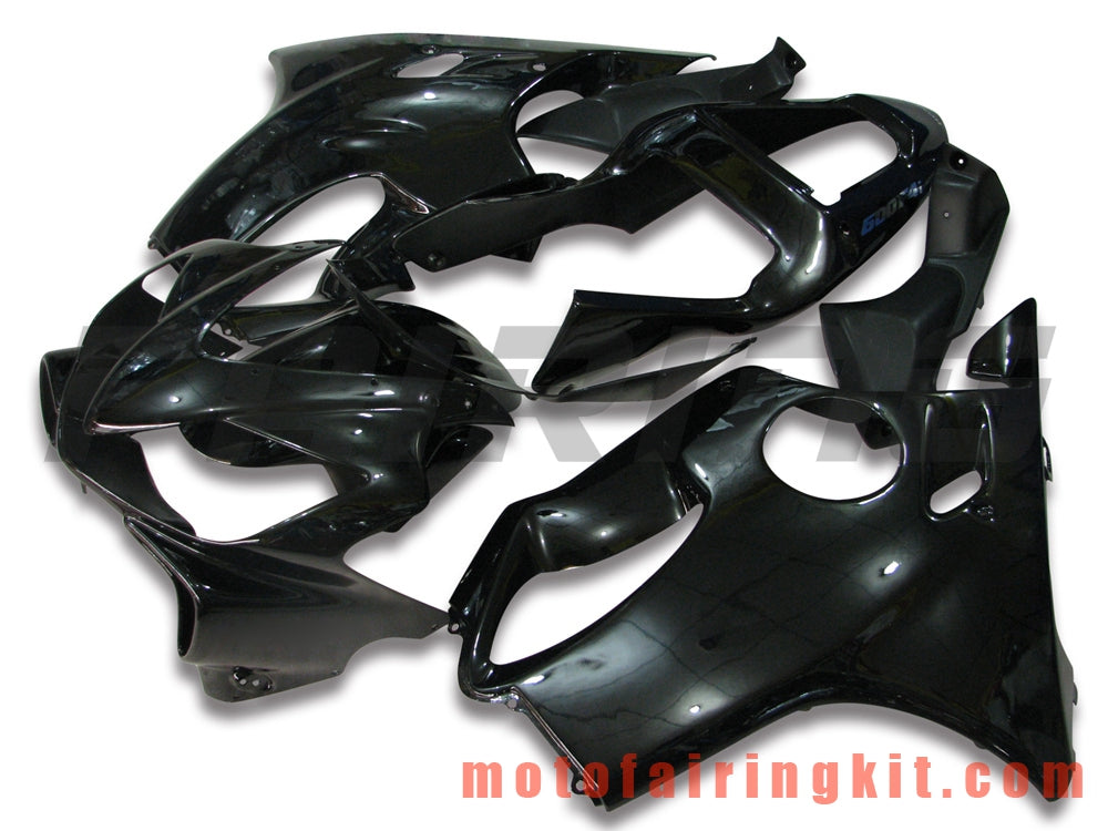 Fairing Kits Fit for CBR600F4i 2001 2002 2003 CBR600 F4i 01 02 03 Plastic ABS Injection Mold Complete Motorcycle Body Aftermarket Bodywork Frame (Black) B024