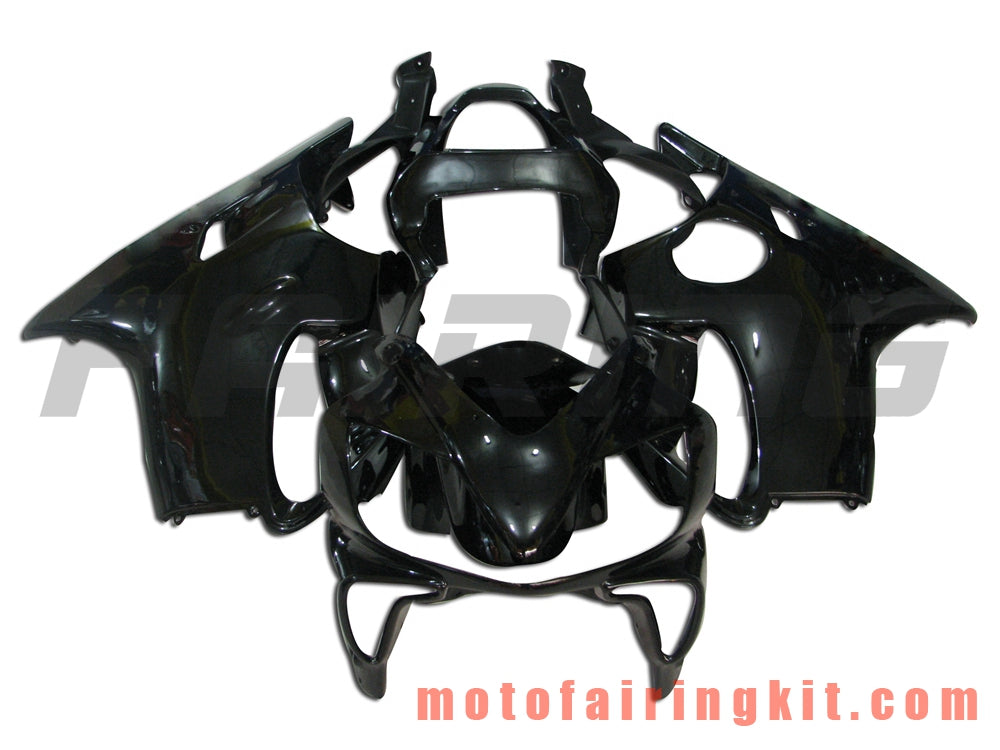 Kits de carenado aptos para CBR600F4i 2001 2002 2003 CBR600 F4i 01 02 03 Molde de inyección de plástico ABS Carrocería completa para motocicleta Carrocería del mercado de accesorios Marco (negro) B026