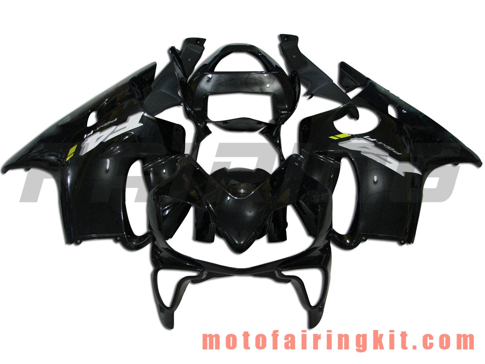 Fairing Kits Fit for CBR600F4i 2001 2002 2003 CBR600 F4i 01 02 03 Plastic ABS Injection Mold Complete Motorcycle Body Aftermarket Bodywork Frame (Black) B031