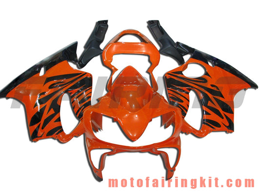 Fairing Kits Fit for CBR600F4i 2001 2002 2003 CBR600 F4i 01 02 03 Plastic ABS Injection Mold Complete Motorcycle Body Aftermarket Bodywork Frame (Orange & Black) B032