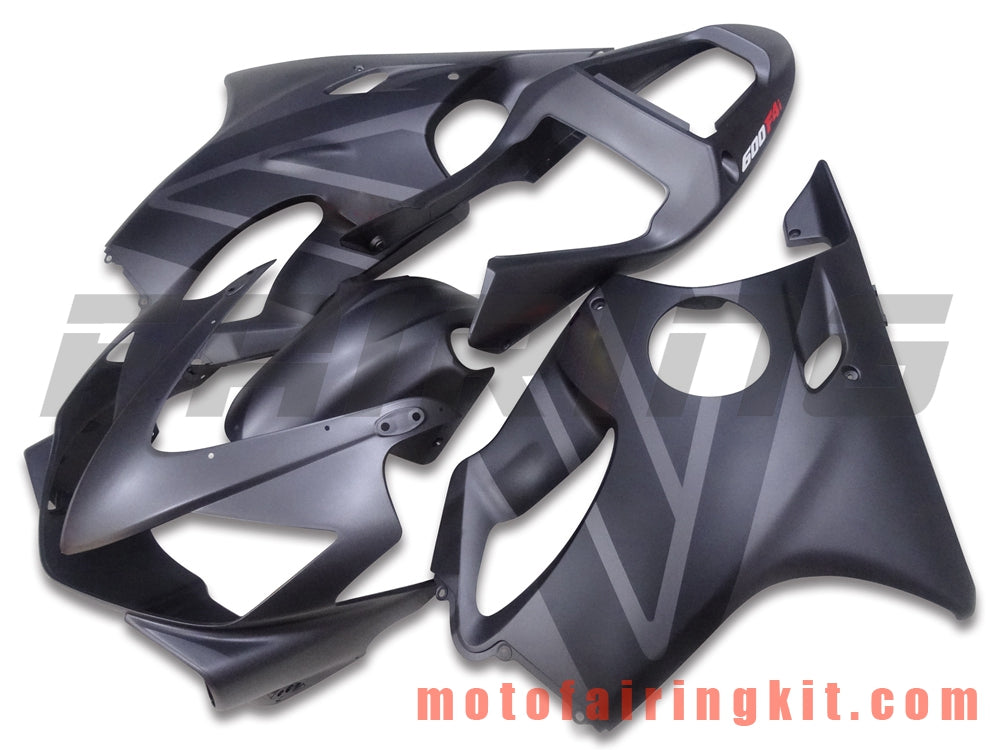 Fairing Kits Fit for CBR600F4i 2001 2002 2003 CBR600 F4i 01 02 03 Plastic ABS Injection Mold Complete Motorcycle Body Aftermarket Bodywork Frame (Gray) B035