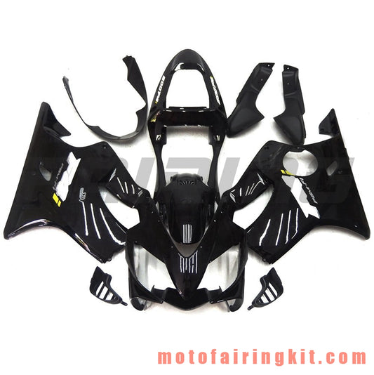 Fairing Kits Fit for CBR600F4i 2001 2002 2003 CBR600 F4i 01 02 03 Plastic ABS Injection Mold Complete Motorcycle Body Aftermarket Bodywork Frame (Black) B041