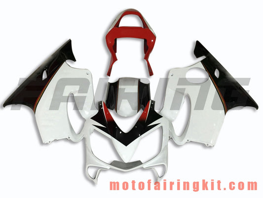 Fairing Kits Fit for CBR600F4i 2001 2002 2003 CBR600 F4i 01 02 03 Plastic ABS Injection Mold Complete Motorcycle Body Aftermarket Bodywork Frame (White & Black) B044