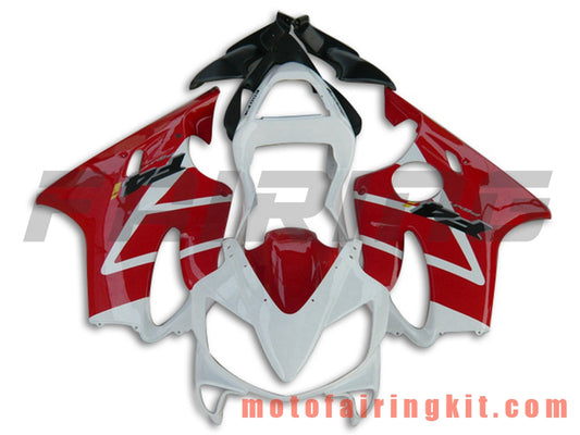 Fairing Kits Fit for CBR600F4i 2001 2002 2003 CBR600 F4i 01 02 03 Plastic ABS Injection Mold Complete Motorcycle Body Aftermarket Bodywork Frame (Red & White) B060