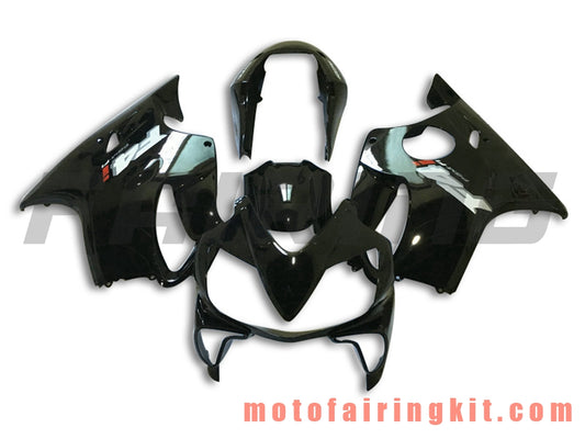 Fairing Kits Fit for CBR600F4i 2004 2005 2006 2007 CBR600 F4i 04 05 06 07 Plastic ABS Injection Mold Complete Motorcycle Body Aftermarket Bodywork Frame (Black) B023