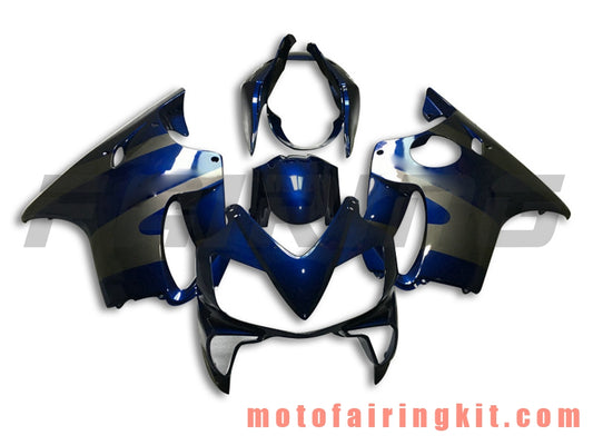 Kits de carenado aptos para CBR600F4i 2004 2005 2006 2007 CBR600 F4i 04 05 06 07 Molde de inyección de plástico ABS Carrocería completa para motocicleta Marco de carrocería de posventa (azul y gris) B024