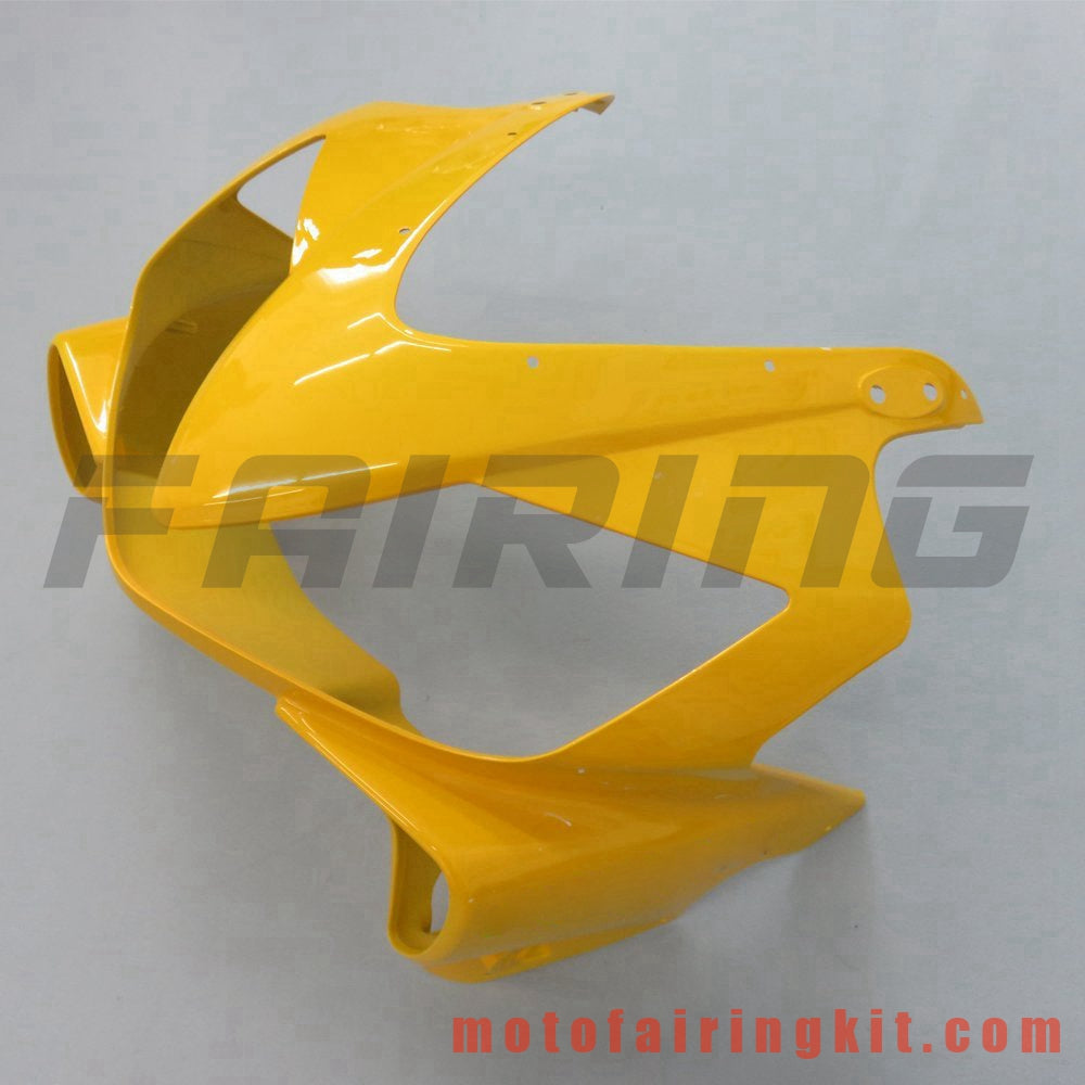 Kits de carenado aptos para CBR600F4i 2004 2005 2006 2007 CBR600 F4i 04 05 06 07 Molde de inyección de plástico ABS Carrocería completa para motocicleta Carrocería del mercado de accesorios Marco (amarillo y negro) B027