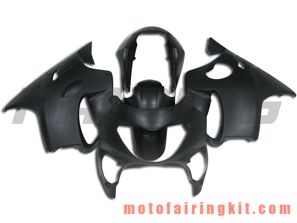 Fairing Kits Fit for CBR600F4 1999 2000 CBR600 F4 99 00 Plastic ABS Injection Mold Complete Motorcycle Body Aftermarket Bodywork Frame (Black) B024