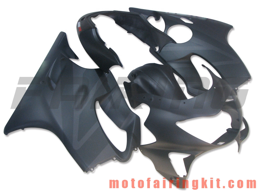 Kits de carenado aptos para CBR600F4 1999 2000 CBR600 F4 99 00 Molde de inyección de plástico ABS Carrocería completa para motocicleta Marco de carrocería de posventa (negro) B026