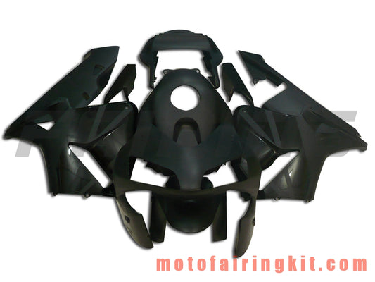 Kits de carenado aptos para CBR600RR 2003 2004 CBR600 RR 03 04 Molde de inyección de plástico ABS Carrocería completa para motocicleta Carrocería del mercado de accesorios Marco (negro) B016