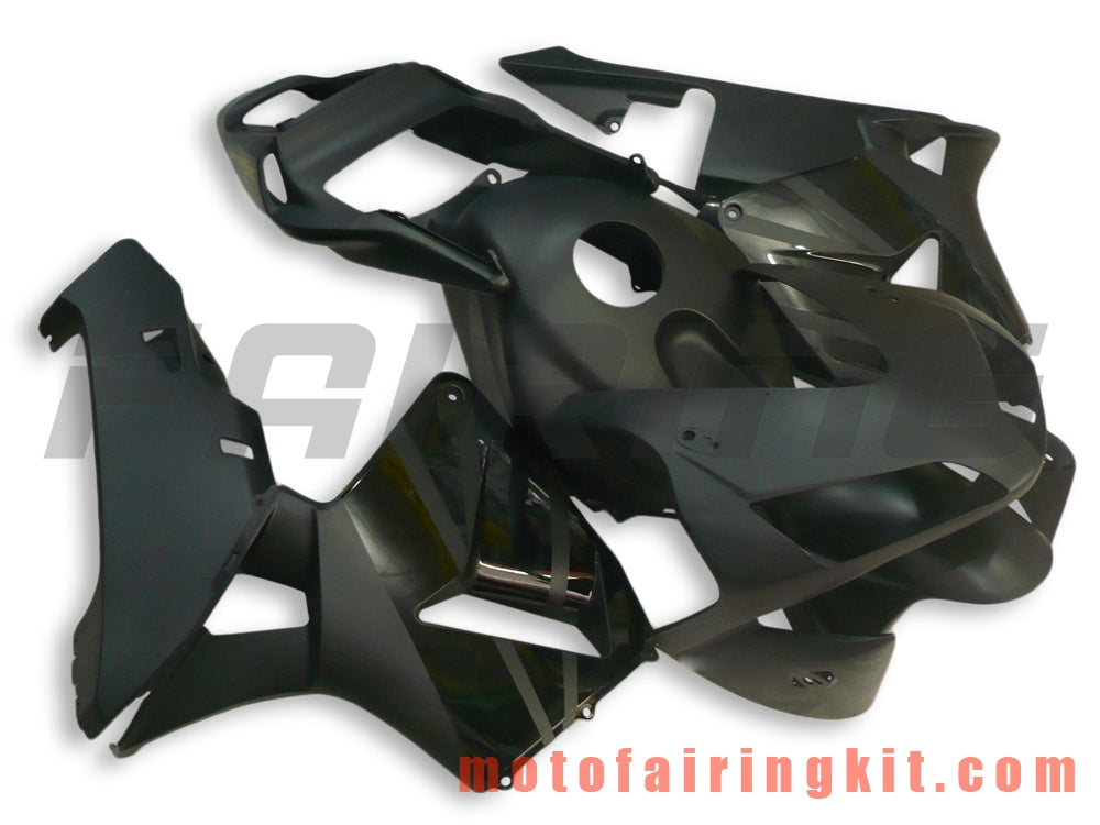 Fairing Kits Fit for CBR600RR 2003 2004 CBR600 RR 03 04 Plastic ABS Injection Mold Complete Motorcycle Body Aftermarket Bodywork Frame (Black) B016