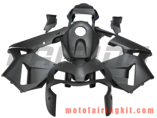 Kits de carenado aptos para CBR600RR 2003 2004 CBR600 RR 03 04 Molde de inyección de plástico ABS Carrocería completa para motocicleta Carrocería del mercado de accesorios Marco (negro) B017