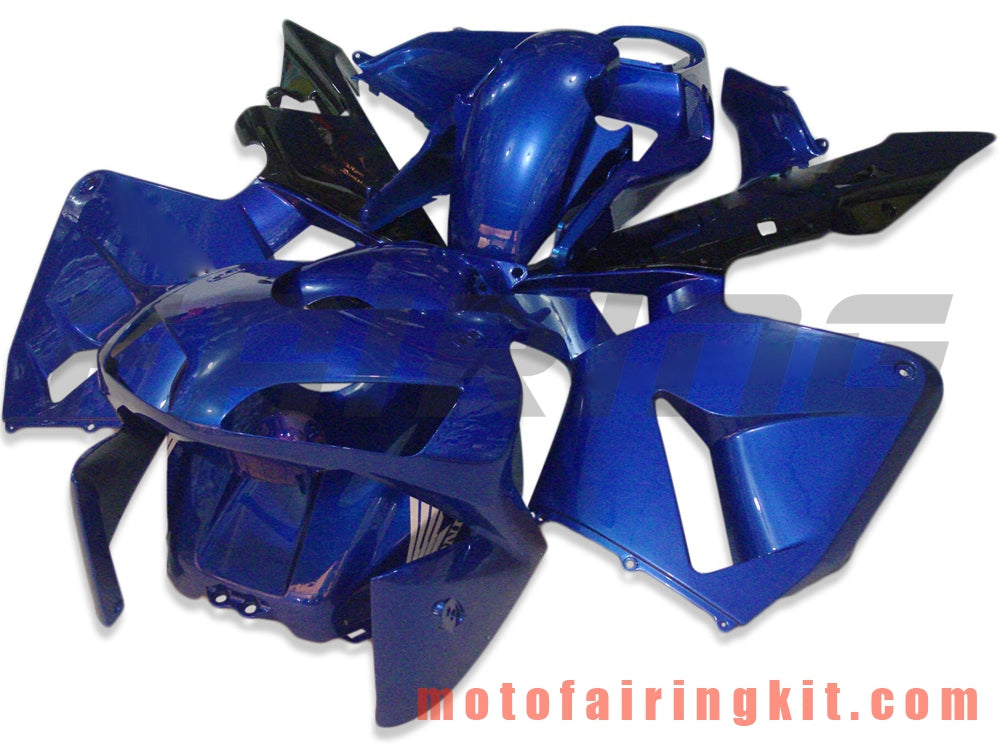 Kits de carenado aptos para CBR600RR 2003 2004 CBR600 RR 03 04 Molde de inyección de plástico ABS Carrocería completa para motocicleta Marco de carrocería de posventa (azul y negro) B024