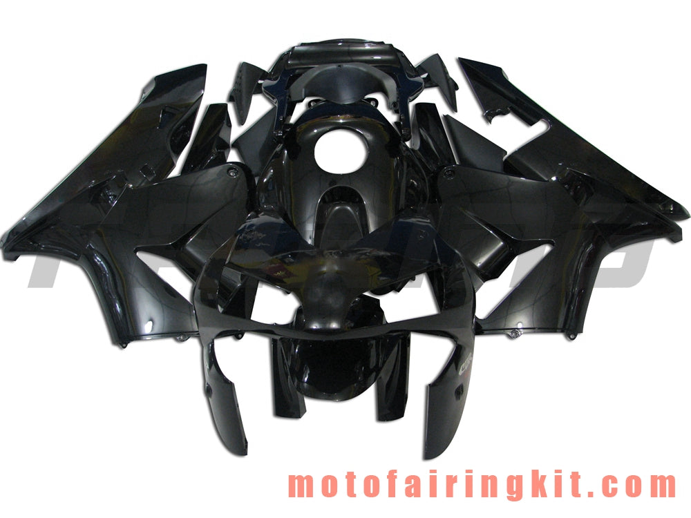 Kits de carenado aptos para CBR600RR 2003 2004 CBR600 RR 03 04 Molde de inyección de plástico ABS Carrocería completa para motocicleta Carrocería del mercado de accesorios Marco (negro) B028