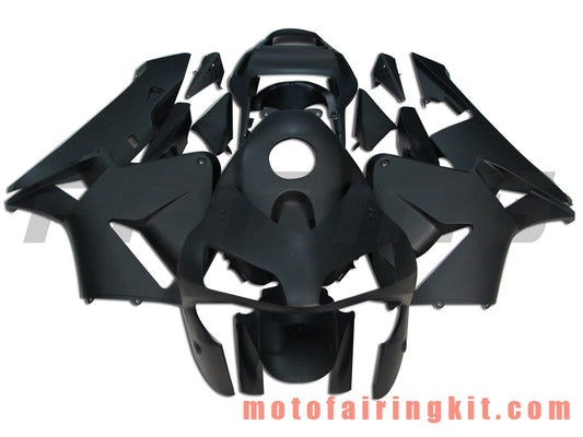 Kits de carenado aptos para CBR600RR 2003 2004 CBR600 RR 03 04 Molde de inyección de plástico ABS Carrocería completa para motocicleta Carrocería del mercado de accesorios Marco (negro) B035