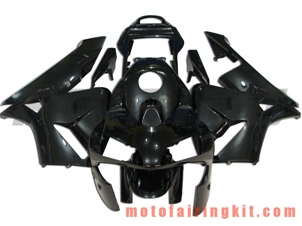 Kits de carenado aptos para CBR600RR 2003 2004 CBR600 RR 03 04 Molde de inyección de plástico ABS Carrocería completa para motocicleta Carrocería del mercado de accesorios Marco (negro) B037