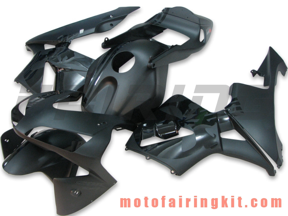 Fairing Kits Fit for CBR600RR 2003 2004 CBR600 RR 03 04 Plastic ABS Injection Mold Complete Motorcycle Body Aftermarket Bodywork Frame (Black) B051