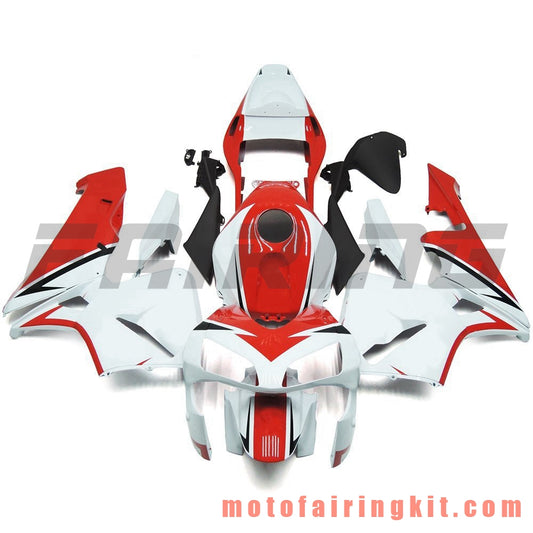 Kits de carenado aptos para CBR600RR 2003 2004 CBR600 RR 03 04 Molde de inyección de plástico ABS Carrocería completa para motocicleta Carrocería del mercado de accesorios Marco (blanco y rojo) B084