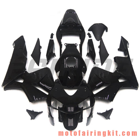 Kits de carenado aptos para CBR600RR 2003 2004 CBR600 RR 03 04 Molde de inyección de plástico ABS Carrocería completa para motocicleta Carrocería del mercado de accesorios Marco (negro) B110