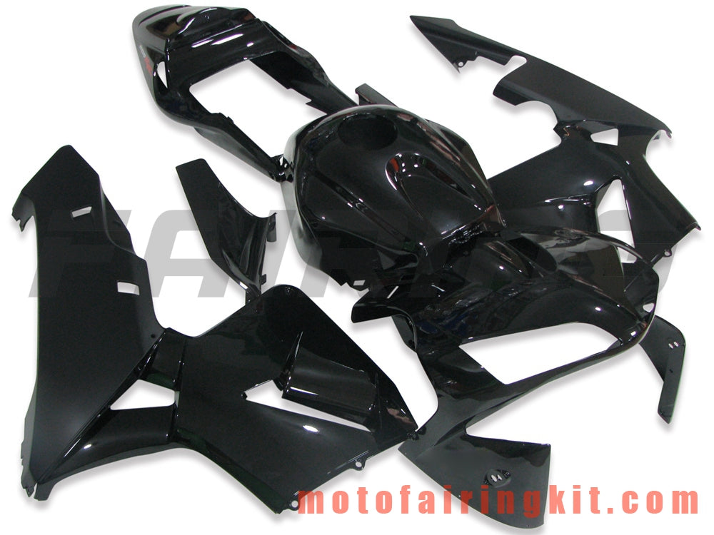 Fairing Kits Fit for CBR600RR 2003 2004 CBR600 RR 03 04 Plastic ABS Injection Mold Complete Motorcycle Body Aftermarket Bodywork Frame (Black) B124