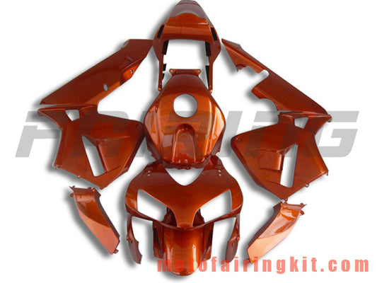 Fairing Kits Fit for CBR600RR 2003 2004 CBR600 RR 03 04 Plastic ABS Injection Mold Complete Motorcycle Body Aftermarket Bodywork Frame (Orange) B128