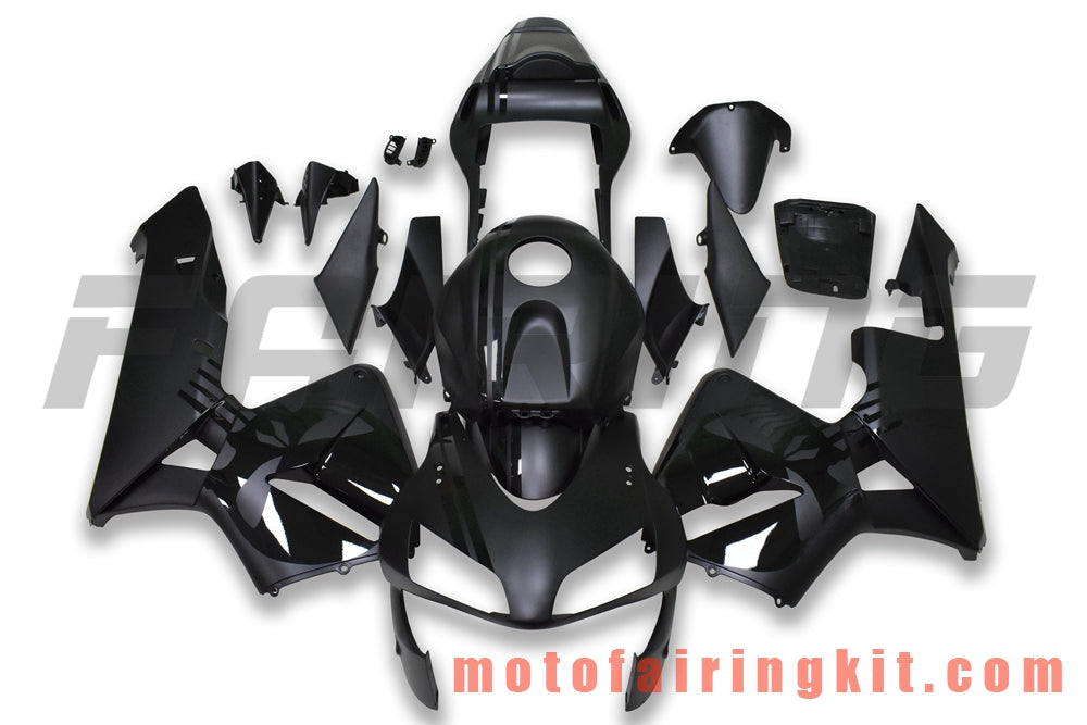 Fairing Kits Fit for CBR600RR 2003 2004 CBR600 RR 03 04 Plastic ABS Injection Mold Complete Motorcycle Body Aftermarket Bodywork Frame (Black) B144