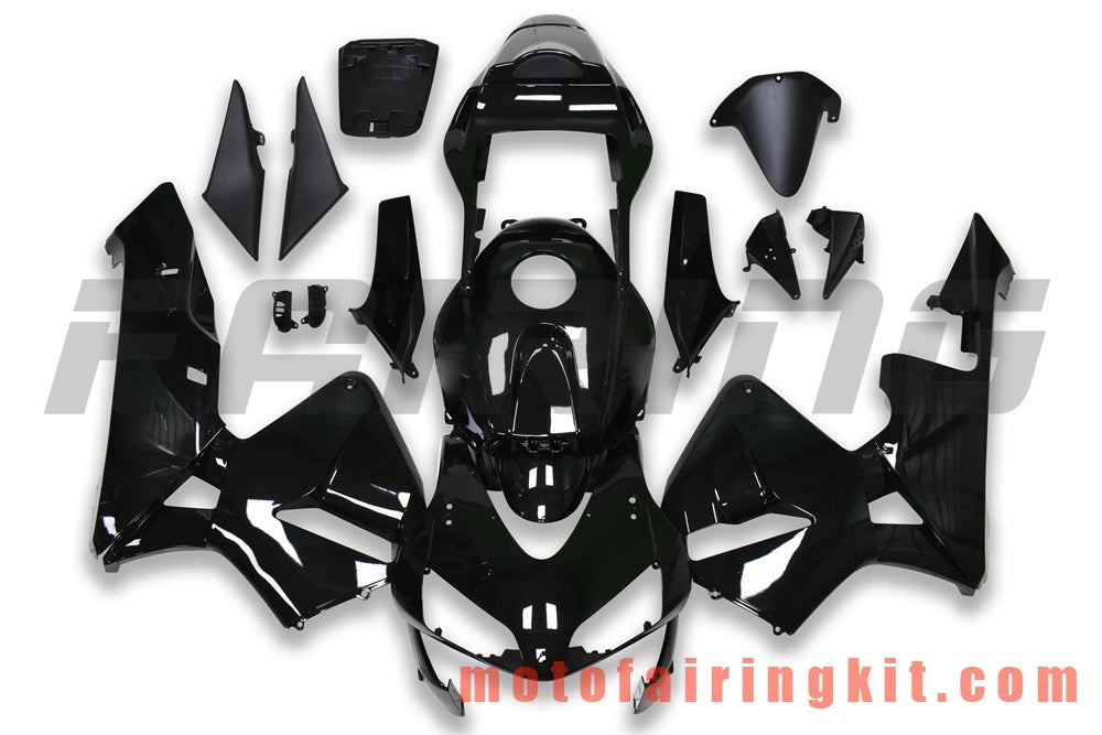 Kits de carenado aptos para CBR600RR 2003 2004 CBR600 RR 03 04 Molde de inyección de plástico ABS Carrocería completa para motocicleta Carrocería del mercado de accesorios Marco (negro) B146