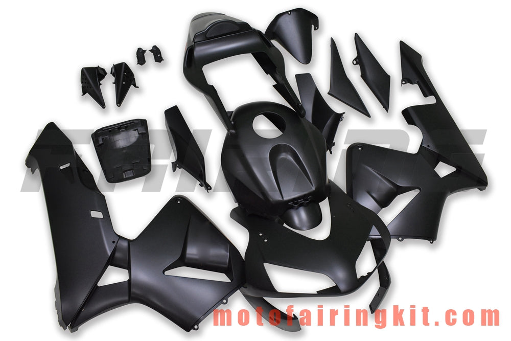 Kits de carenado aptos para CBR600RR 2003 2004 CBR600 RR 03 04 Molde de inyección de plástico ABS Carrocería completa para motocicleta Carrocería del mercado de accesorios Marco (negro) B148