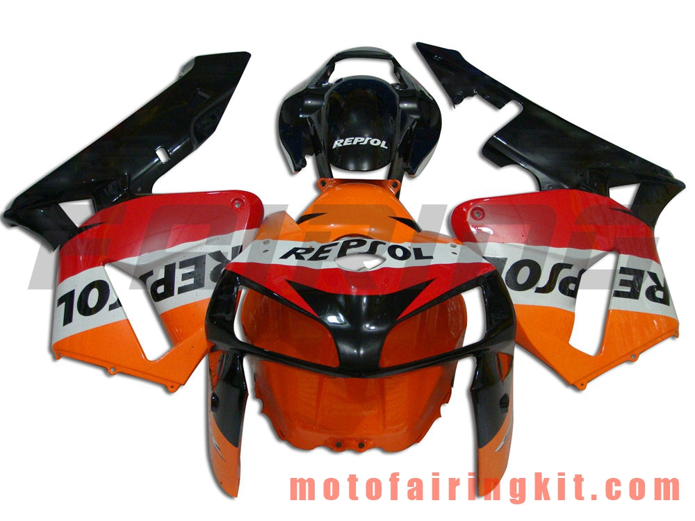 Fairing Kits Fit for CBR600RR 2005 2006 CBR600 RR 05 06 Plastic ABS Injection Mold Complete Motorcycle Body Aftermarket Bodywork Frame (Orange & Black) B019