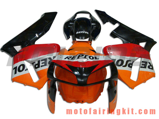 Kits de carenado aptos para CBR600RR 2005 2006 CBR600 RR 05 06 Molde de inyección de plástico ABS Carrocería completa para motocicleta Carrocería del mercado de accesorios Marco (naranja y negro) B019