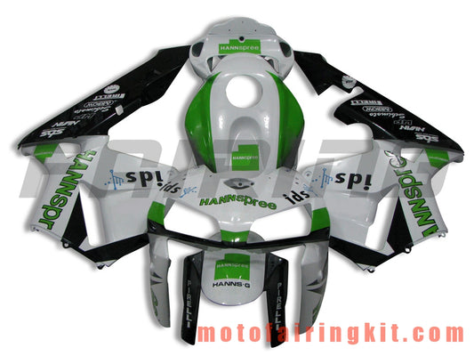 Kits de carenado aptos para CBR600RR 2005 2006 CBR600 RR 05 06 Molde de inyección de plástico ABS Carrocería completa para motocicleta Marco de carrocería de posventa (blanco y negro) B031