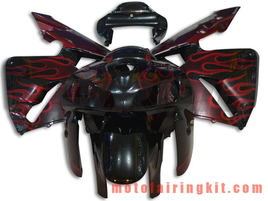 Kits de carenado aptos para CBR600RR 2005 2006 CBR600 RR 05 06 Molde de inyección de plástico ABS Carrocería completa para motocicleta Carrocería del mercado de accesorios Marco (rojo y negro) B039