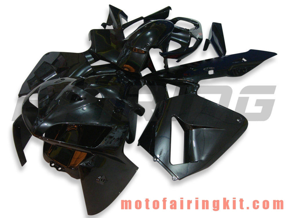 Fairing Kits Fit for CBR600RR 2005 2006 CBR600 RR 05 06 Plastic ABS Injection Mold Complete Motorcycle Body Aftermarket Bodywork Frame (Black & Red) B040