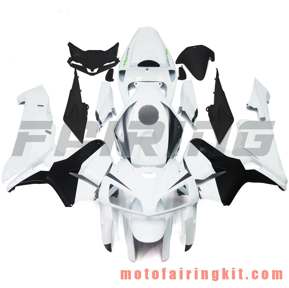 Kits de carenado aptos para CBR600RR 2005 2006 CBR600 RR 05 06 Molde de inyección de plástico ABS Carrocería completa para motocicleta Carrocería del mercado de accesorios Marco (blanco y negro) B078