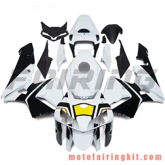 Fairing Kits Fit for CBR600RR 2005 2006 CBR600 RR 05 06 Plastic ABS Injection Mold Complete Motorcycle Body Aftermarket Bodywork Frame (White & Black) B091