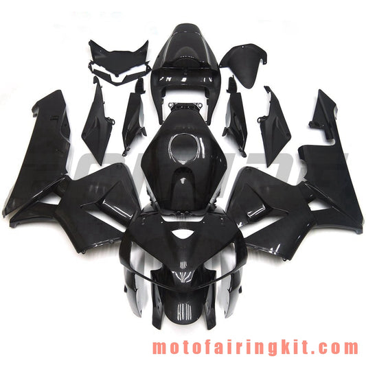 Kits de carenado aptos para CBR600RR 2005 2006 CBR600 RR 05 06 Molde de inyección de plástico ABS Carrocería completa para motocicleta Carrocería del mercado de accesorios Marco (negro) B099