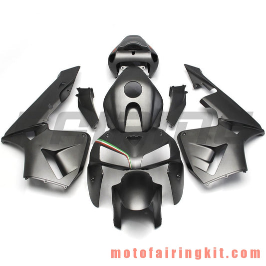 Kits de carenado aptos para CBR600RR 2005 2006 CBR600 RR 05 06 Molde de inyección de plástico ABS Carrocería completa para motocicleta Carrocería del mercado de accesorios Marco (gris) B100