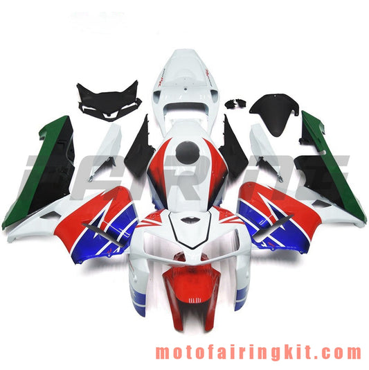 Kits de carenado aptos para CBR600RR 2005 2006 CBR600 RR 05 06 Molde de inyección de plástico ABS Carrocería completa para motocicleta Carrocería del mercado de accesorios Marco (blanco y rojo) B105