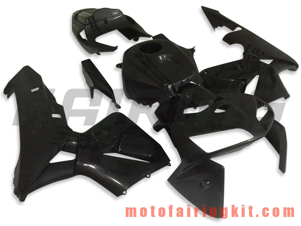 Fairing Kits Fit for CBR600RR 2005 2006 CBR600 RR 05 06 Plastic ABS Injection Mold Complete Motorcycle Body Aftermarket Bodywork Frame (Black) B119