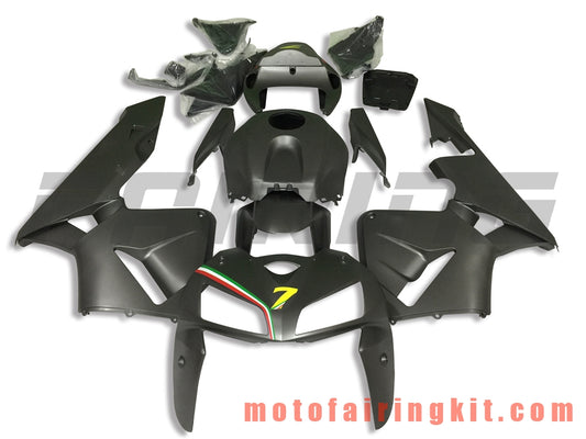 Kits de carenado aptos para CBR600RR 2005 2006 CBR600 RR 05 06 Molde de inyección de plástico ABS Carrocería completa para motocicleta Carrocería del mercado de accesorios Marco (negro) B135