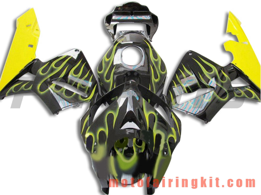 Fairing Kits Fit for CBR600RR 2005 2006 CBR600 RR 05 06 Plastic ABS Injection Mold Complete Motorcycle Body Aftermarket Bodywork Frame (Black & Yellow) B148