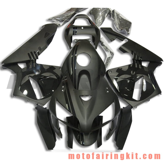 Fairing Kits Fit for CBR600RR 2005 2006 CBR600 RR 05 06 Plastic ABS Injection Mold Complete Motorcycle Body Aftermarket Bodywork Frame (Black) B159