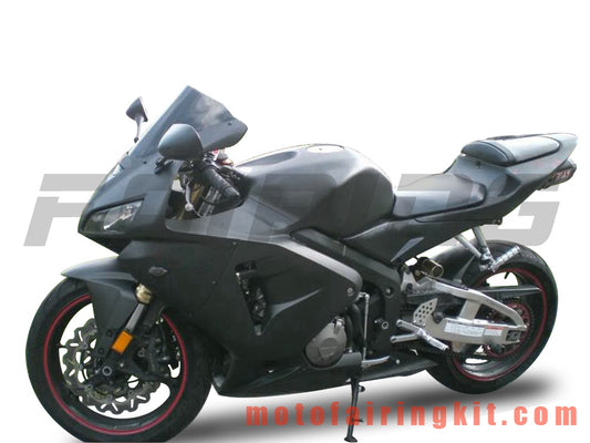 Kits de carenado aptos para CBR600RR 2005 2006 CBR600 RR 05 06 Molde de inyección de plástico ABS Carrocería completa para motocicleta Carrocería del mercado de accesorios Marco (negro) B162