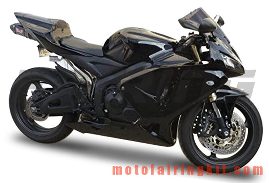 Kits de carenado aptos para CBR600RR 2005 2006 CBR600 RR 05 06 Molde de inyección de plástico ABS Carrocería completa para motocicleta Carrocería del mercado de accesorios Marco (negro) B164