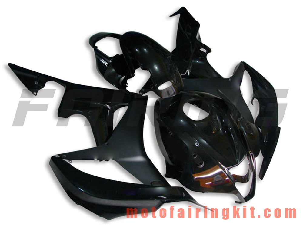 Kits de carenado aptos para CBR600RR 2007 2008 CBR 600RR 07 08 Molde de inyección de plástico ABS Carrocería completa para motocicleta Marco de carrocería de posventa (negro) B006