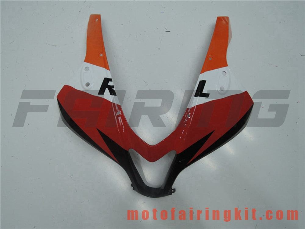 フェアリングキット CBR600RR 2007 2008 CBR 600RR 07 08 プラスチック ABS 射出成形 完全なオートバイボディ アフターマーケットボディワークフレーム (オレンジ &amp; ブラック) B012