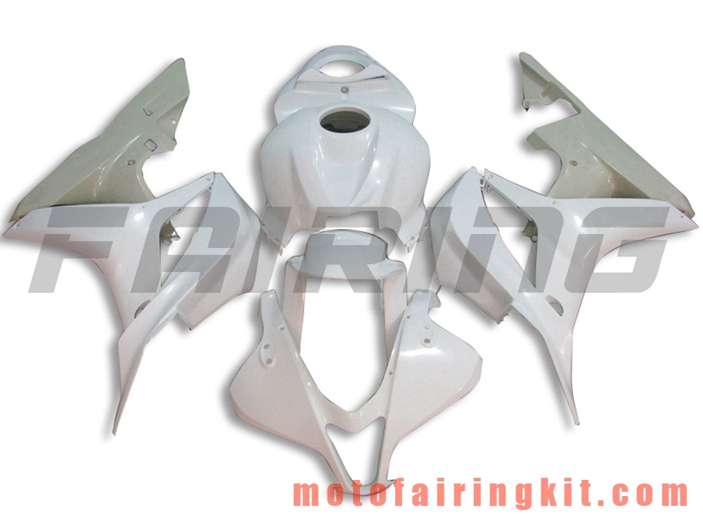 Fairing Kits Fit for CBR600RR 2007 2008 CBR 600RR 07 08 Plastic ABS Injection Mold Complete Motorcycle Body Aftermarket Bodywork Frame (Unpainted) BBB1