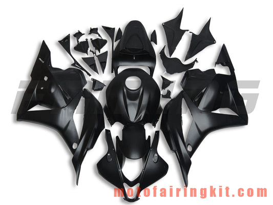 Kits de carenado aptos para CBR600RR 2009 2010 2011 2012 CBR600 RR 09 10 11 12 Molde de inyección de plástico ABS Carrocería completa para motocicleta Carrocería del mercado de accesorios Marco (negro) B002