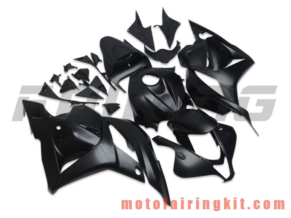 Fairing Kits Fit for CBR600RR 2009 2010 2011 2012 CBR600 RR 09 10 11 12 Plastic ABS Injection Mold Complete Motorcycle Body Aftermarket Bodywork Frame (Black) B002